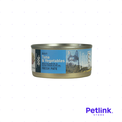 BRAVERY ALIMENTO HUMEDO PERRO TODAS LAS RAZAS RECETA ATUN Y VEGETALES LATA 80 GRAMOS