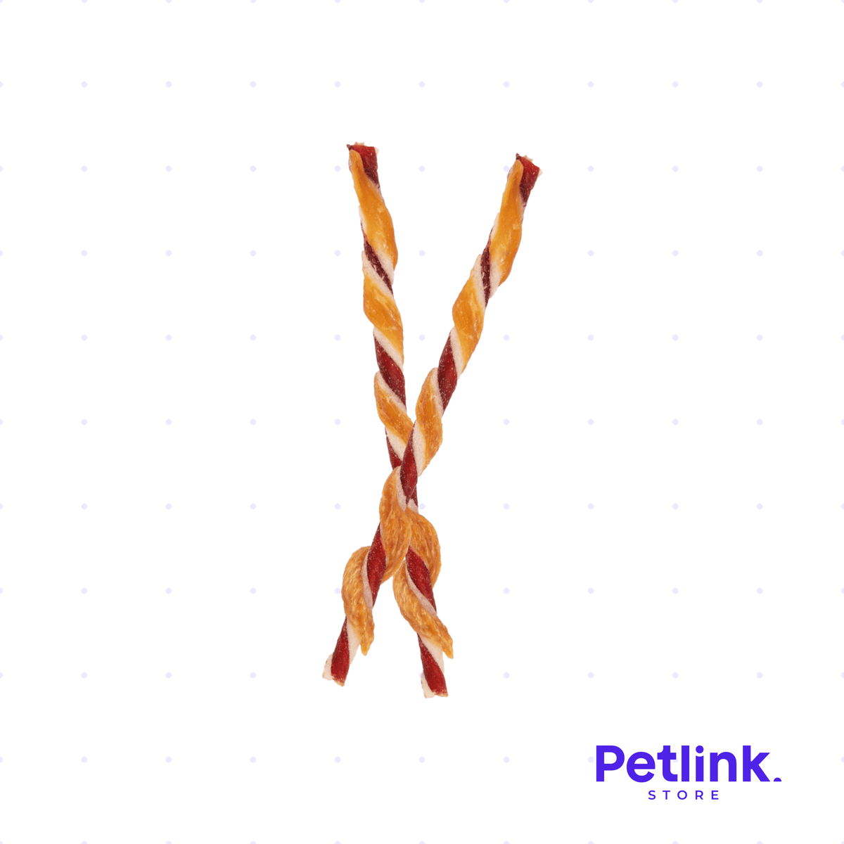 DINGO TWISTS SNACK PARA PERROS 3 SABORES CON CARNAZA DE RES, CERDO Y PECHUGA DE POLLO PAQUETE 10 UNIDADES