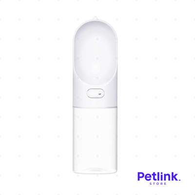 PAWGETHER BOTELLA DE AGUA PARA MASCOTAS COLOR BLANCO CAPACIDAD 300ML