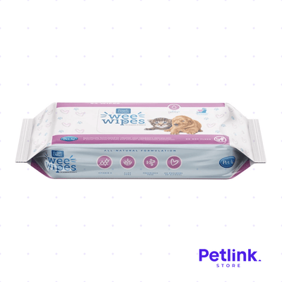 PET-AG TOALLITAS HUMEDAS DE ASEO PARA MASCOTAS CACHORRAS SIN FRAGANCIA PAQUETE DE 64 UNIDADES