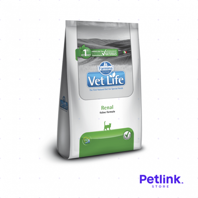 VET LIFE ALIMENTO SECO PARA GATO FORMULA RENAL BOLSA 2 KILOS