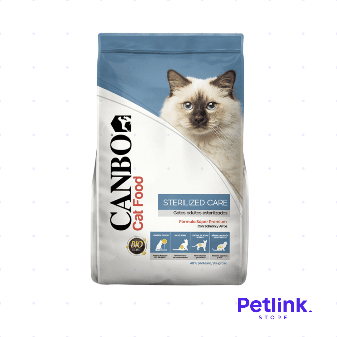 CANBO ALIMENTO SECO GATO ADULTO ESTERILIZADO BOLSA 1 KILO