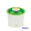 CAT IT FUENTE DE AGUA PARA GATOS DISEÑO DE FLOR CON CAPACIDAD PARA 3 LITROS COLOR BLANCO