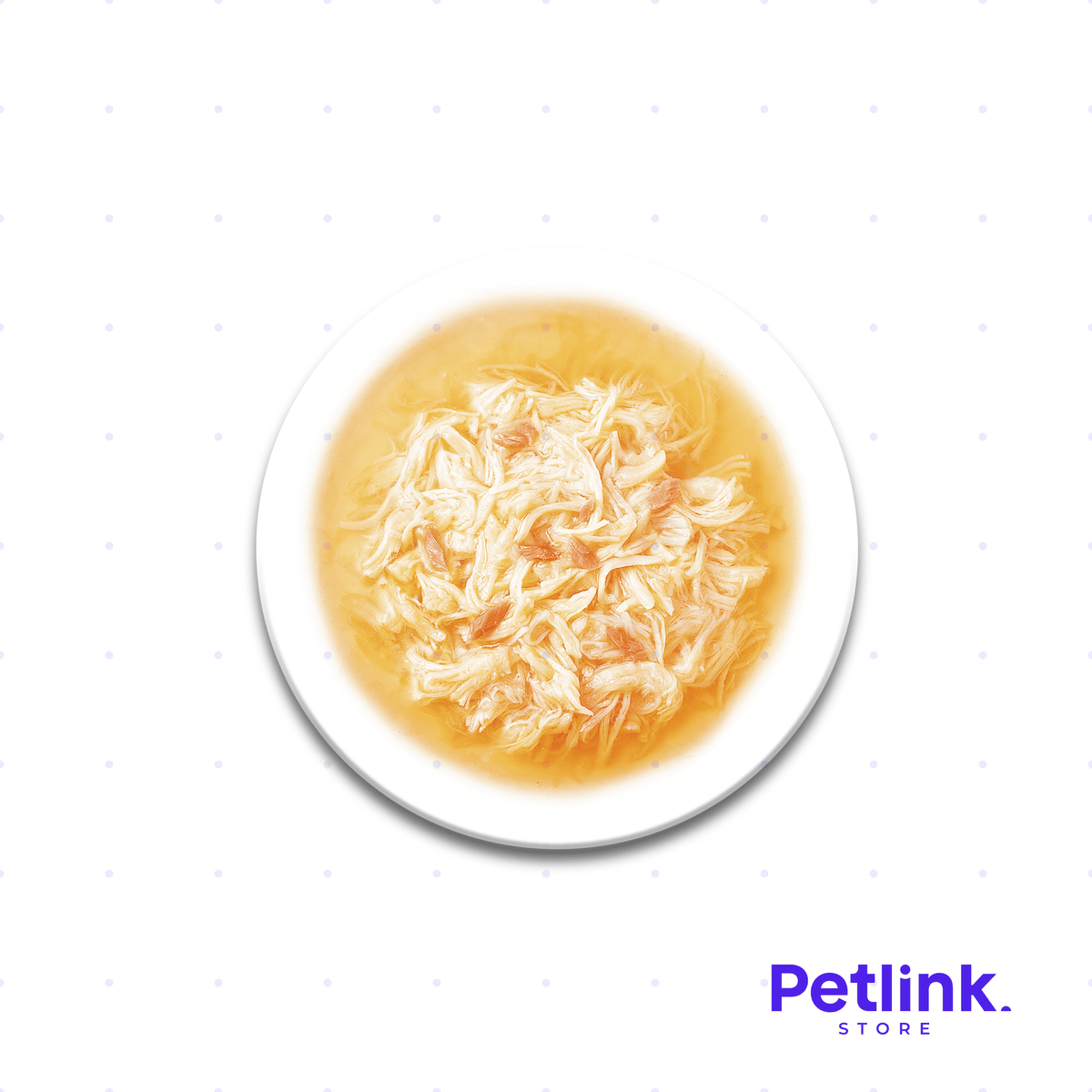 CHURU BROTH SNACK HUMEDO CALDO PARA GATOS SOPITA RECETA POLLO CON SALMON SOBRE 40 GRAMOS