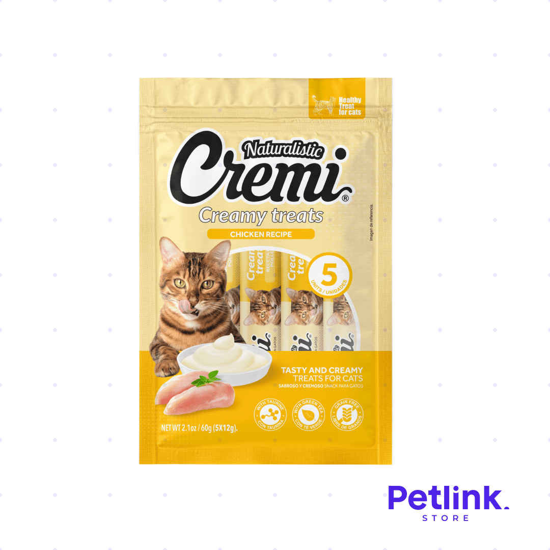 CREMI SNACK HUMEDO PARA GATOS SABOR POLLO