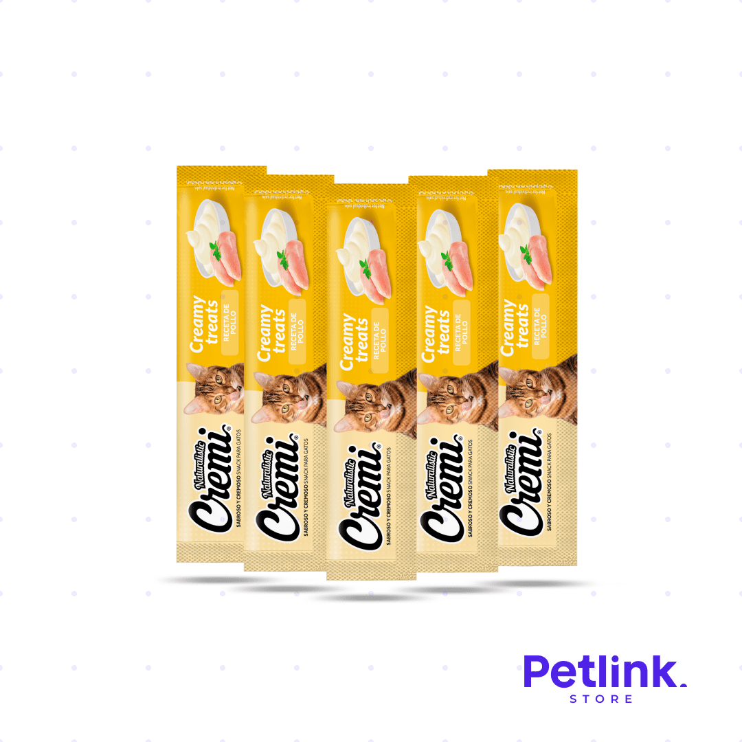 CREMI SNACK HUMEDO PARA GATOS SABOR POLLO