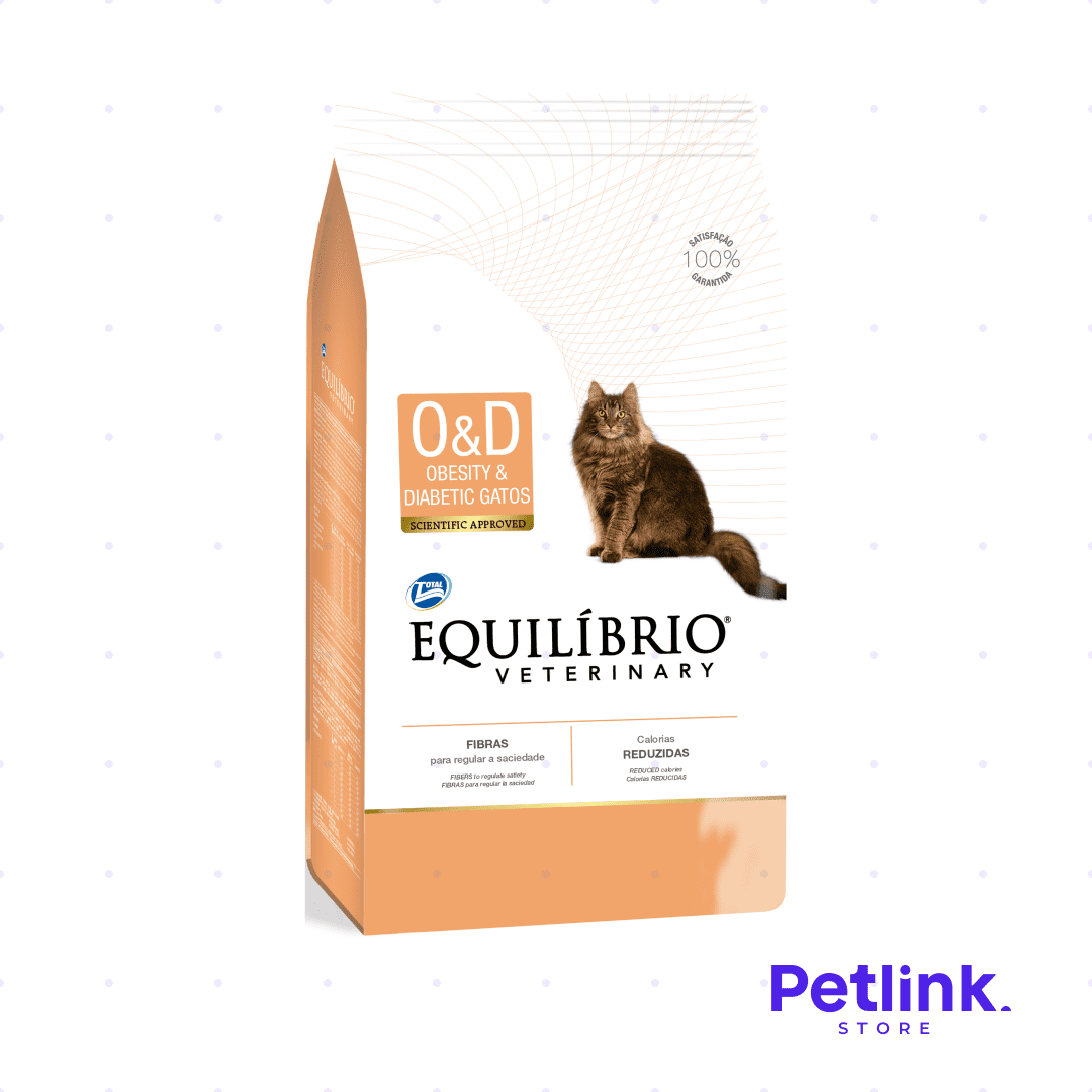 EQUILIBRIO O&D ALIMENTO SECO GATO CON OBESIDAD Y/O DIABETES BOLSA 2 KILOS