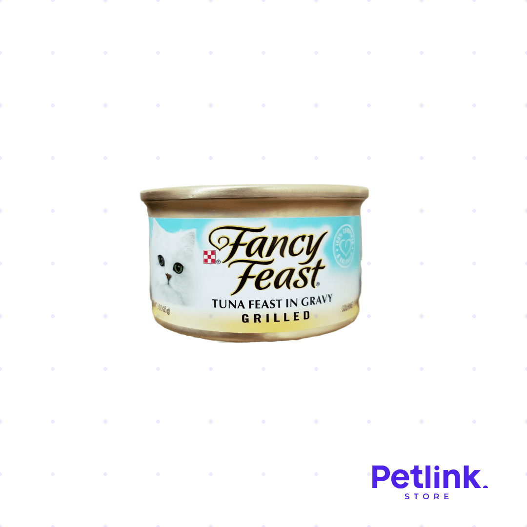 FANCY FEAST ALIMENTO HUMEDO PARA GATO RECETA ATUN EN SALSA LATA 85 GRAMOS