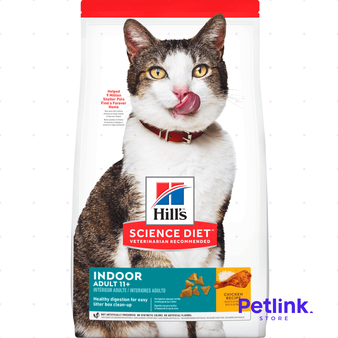 HILLS SCIENCE DIET ALIMENTO SECO GATO ADULTO MAYOR +11 AÑOS POCA ACTIVIDAD FISICA RECETA POLLO BOLSA 1.58 KILOS