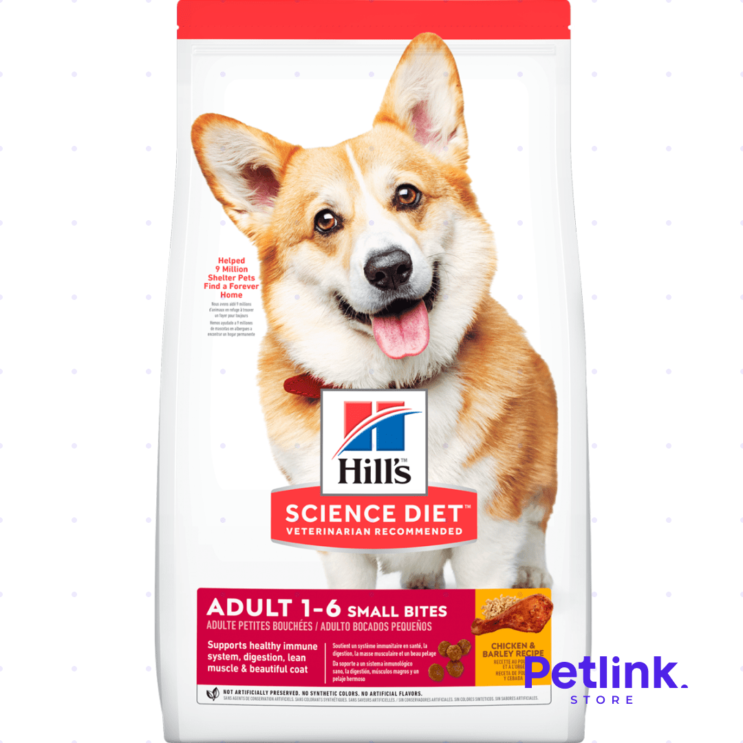 HILLS SCIENCE DIET ALIMENTO SECO PERRO ADULTO TODAS LAS RAZAS RECETA POLLO Y CEBADA BOLSA 2.26 KILOS