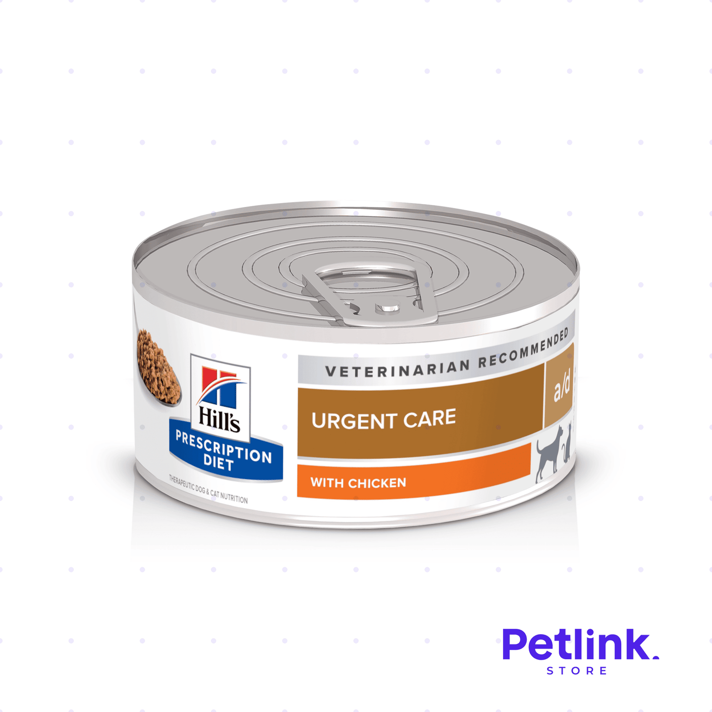 HILLS PRESCRIPTION DIET URGENT CARE A/D ALIMENTO HUMEDO PARA PERROS Y GATOS RECUPERACION CON POLLO LATA 156 GRAMOS