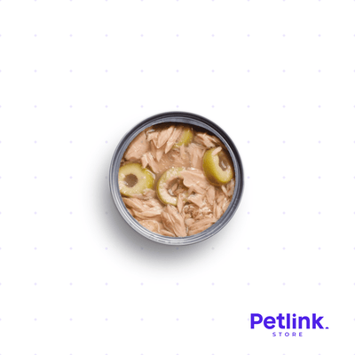 ORIGENS ALIMENTO HUMEDO PARA GATO RECETA FILETE DE ATUN CON ACEITUNAS LATA 85 GRAMOS