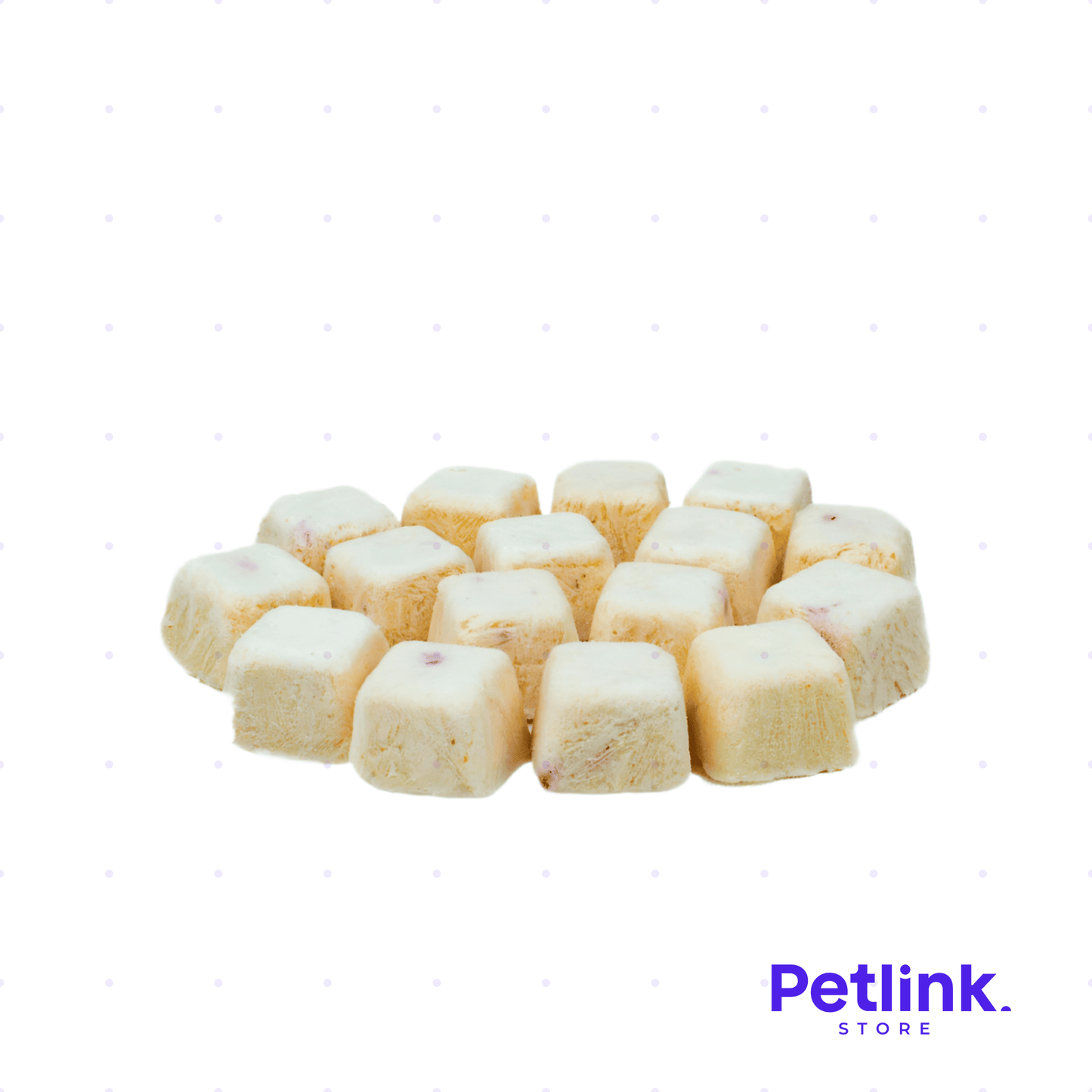 ORIGENS SNACK SECO PARA GATOS CRAZY YOGURT POLLO Y FRESA PAQUETE 20 UNIDADES