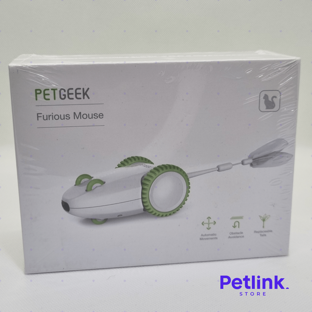 PETGEEK JUGUETE ELECTRONICO RATON INTERACTIVO PARA GATOS