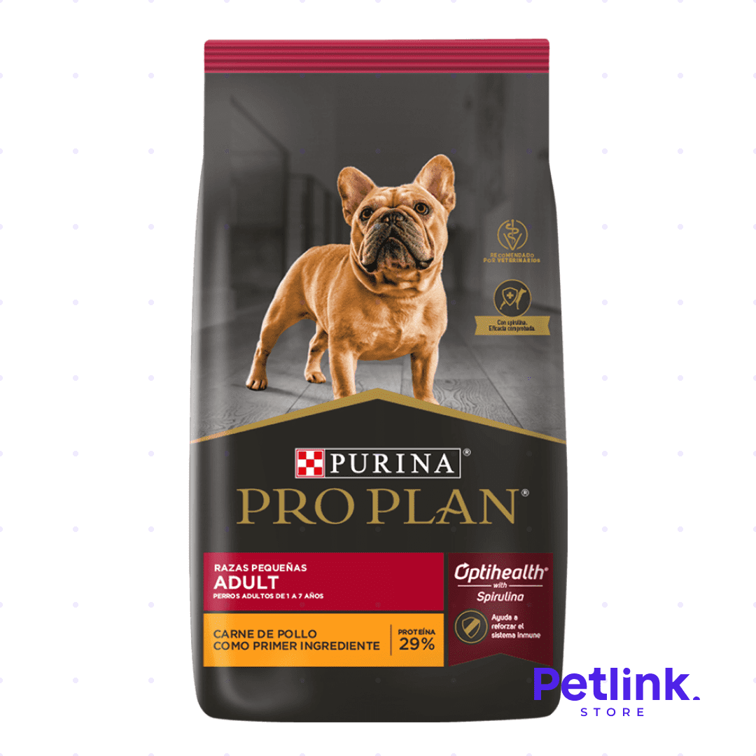 PROPLAN ALIMENTO SECO PERRO ADULTO RAZA PEQUEÑA RECETA POLLO BOLSA 3 KILOS