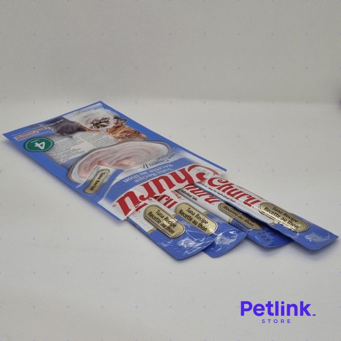 CHURU SNACK HUMEDO PARA GATOS SABOR ATUN