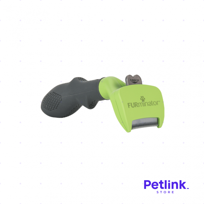 FURMINATOR CEPILLO DESLANADOR DE PELAJE PARA PERRO RAZA MINIATURA Y PEQUEÑO DE PELO CORTO