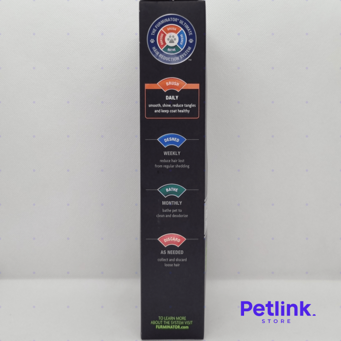 FURMINATOR CEPILLO DE ASEO DOBLE CON DOS TIPOS DE CERDAS PARA MASCOTAS
