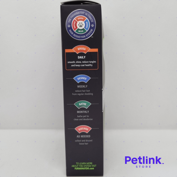FURMINATOR RASTRILLO DE ASEO Y LIMPIEZA CON DIENTES GIRATORIOS PARA MASCOTAS CON PELAJE GRUESO O DENSO