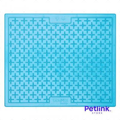 LICKIMAT PLATO ALIMENTADOR LENTO PARA PERROS MODELO BUDDY EXTRA LARGE COLOR TURQUESA