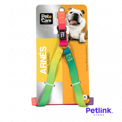 PETCARE ARNES DE NYLON PARA PERRO RAZA PEQUEÑA MODELO MULTICOLOR
