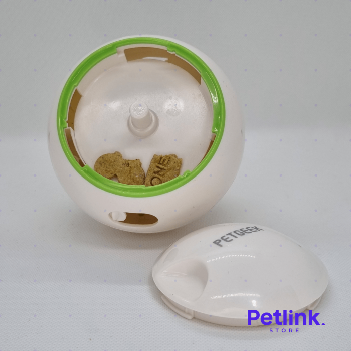 PETGEEK JUGUETE ELECTRONICO DISPENSADOR DE SNACKS INTERACTIVO PARA PERROS