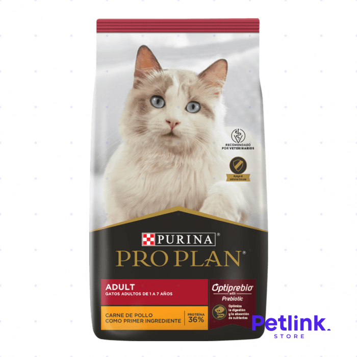 PROPLAN ALIMENTO SECO GATO ADULTO RECETA POLLO BOLSA 3 KILOS