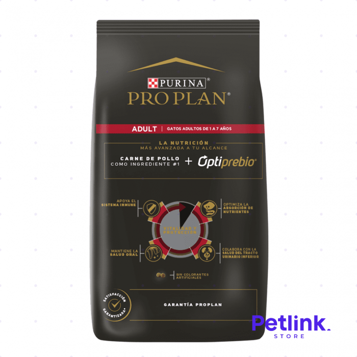 PROPLAN ALIMENTO SECO GATO ADULTO RECETA POLLO BOLSA 3 KILOS